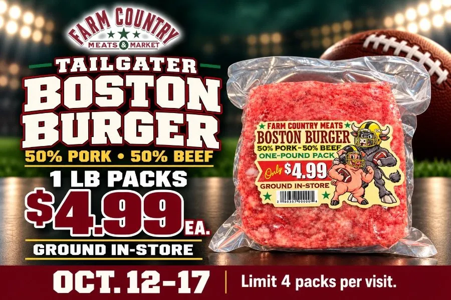 boston burger sale